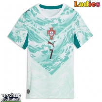 Portugal Cristiano Ronaldo #7 Replica Away Shirt Ladies World Cup 2026 Short Sleeve